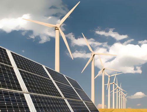 H1風能和太陽能發電量占全球總發電量10%